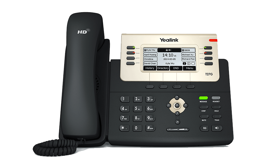 Yealink SIP-T27G IP Phone for (T2 Series)
