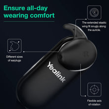 Load image into Gallery viewer, Yealink WH67 Wireless Headset Bluetooth Headset with Microphone Office VoIP Phone IP Phone Earpiece Workstation for UC Communication